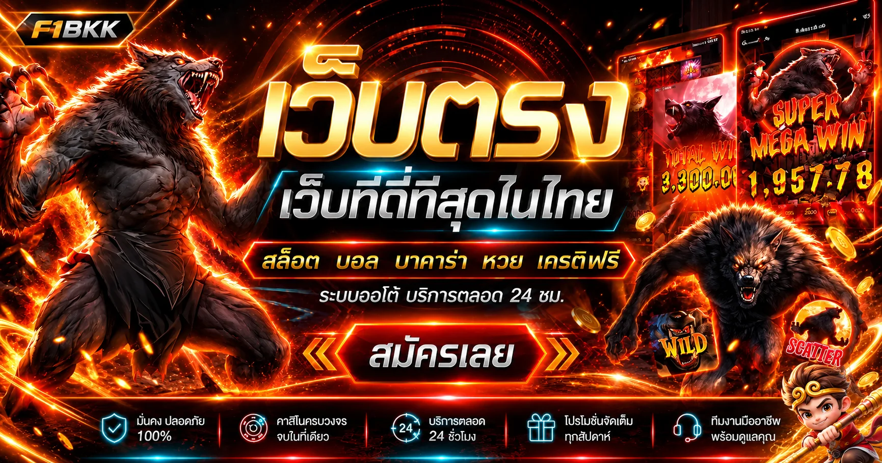 แบนเนอร์ F1BKK ทางเข้าเว็บตรงและเกมออนไลน์